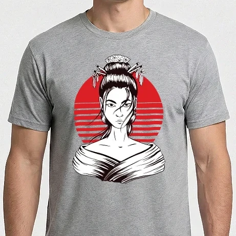 Férfi Imperial póló - Japán Gésa