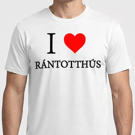 Férfi Imperial póló - I love rántotthús