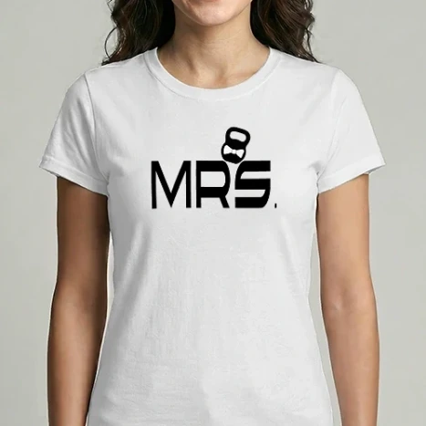 Női Imperial póló - Fitness Mrs. - Páros minta