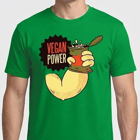 Férfi Imperial póló - Vegán Erő