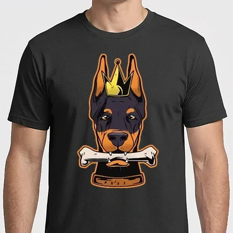 Férfi Imperial póló - Dobermann Király