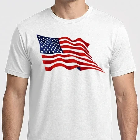 Férfi Imperial póló - USA zászló