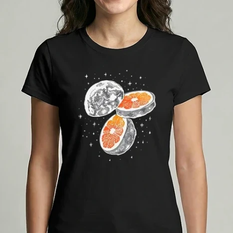 Női Imperial póló - Moon orange