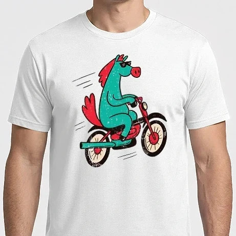 Férfi Imperial póló - Motoros ló