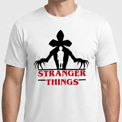 Férfi Imperial póló - Stranger Things Demogorgon Logo