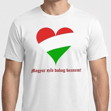 Férfi Imperial póló - Magyar szív