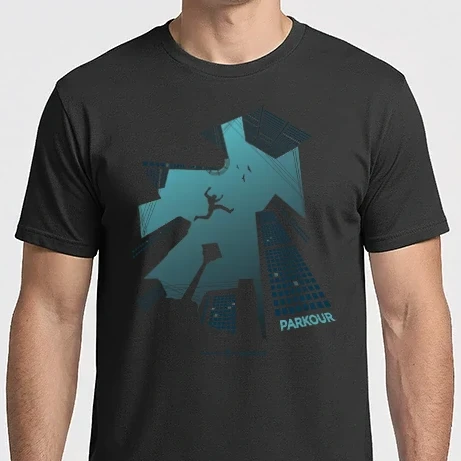 Férfi Imperial póló - Parkour