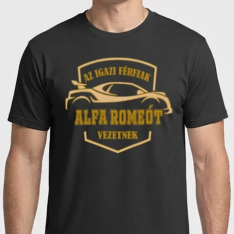 Férfi Imperial póló - Alfa Romeo sofőr