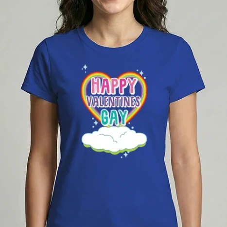 Női Imperial póló - Happy Valentines Gay