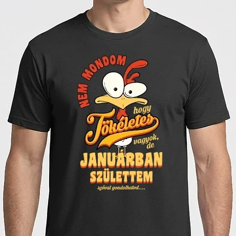 Férfi Imperial póló - Szülinapipi Január