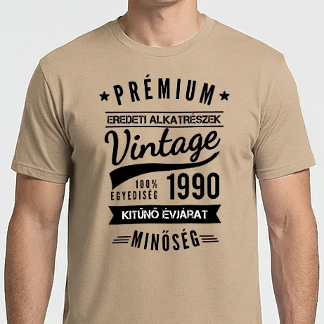 Férfi Imperial póló - Vintage 1990