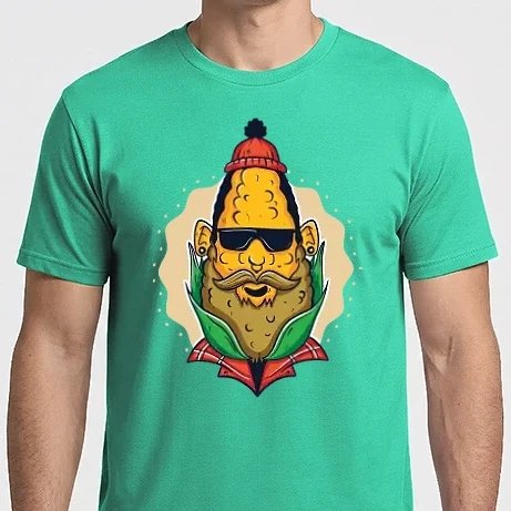 Férfi Imperial póló - Hipster kukorica