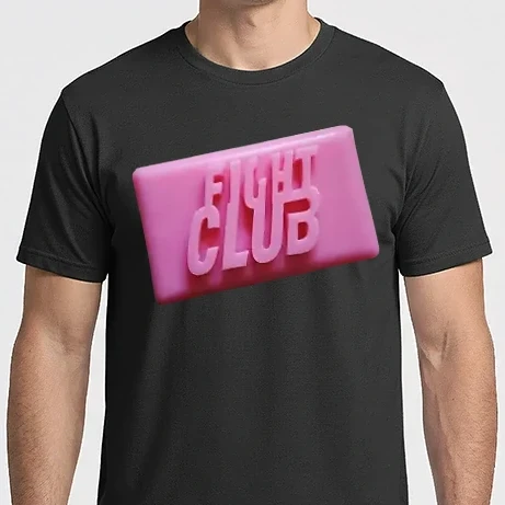 Férfi Imperial póló - Harcosok klubja (Fight Club) szappan logo