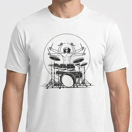 Férfi Imperial póló - Dobos Vitruvian Da vinci