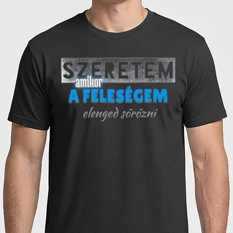 Férfi Imperial póló - Szeretem amikor a feleségem elenged sörözni