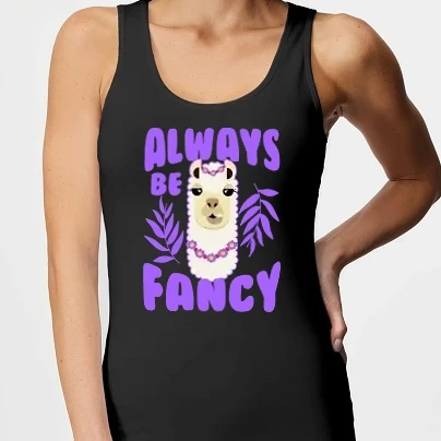 Női top - Always be fancy