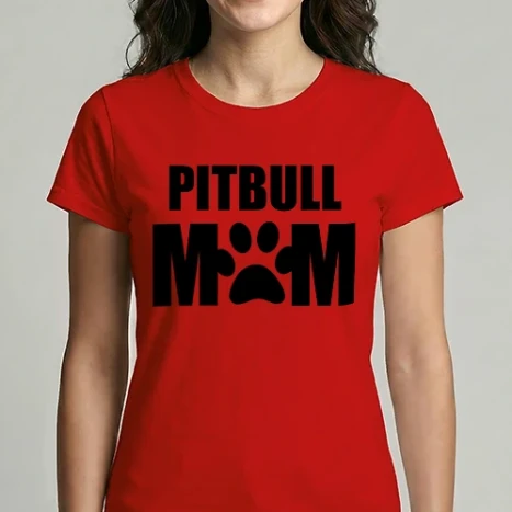 Női Imperial póló - Pitbull Mom