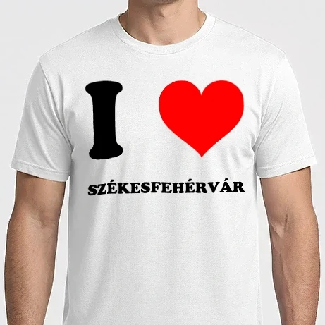 Férfi Imperial póló - I Love Székesfehérvár