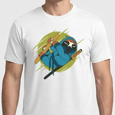 Férfi Imperial póló - Ninja lajhár