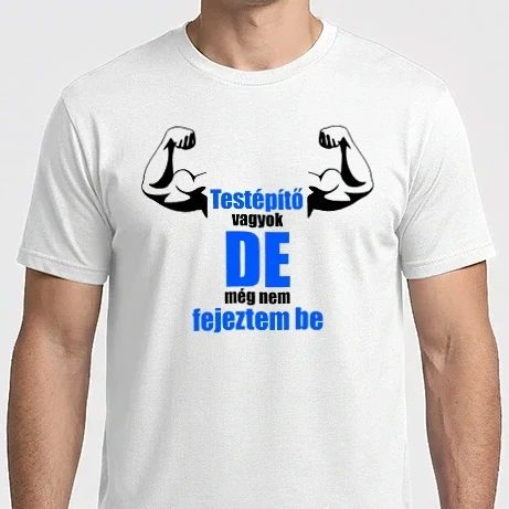 Férfi Imperial póló - Testépítő vagyok