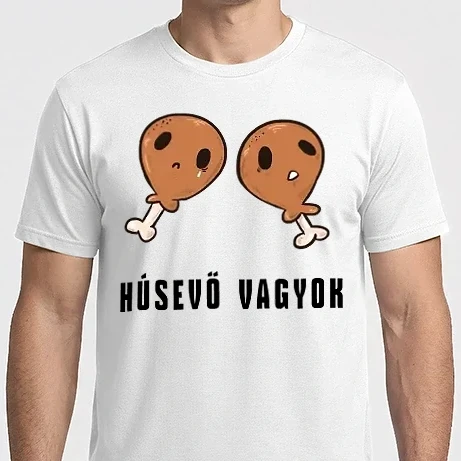 Férfi Imperial póló - Húsevő vagyok