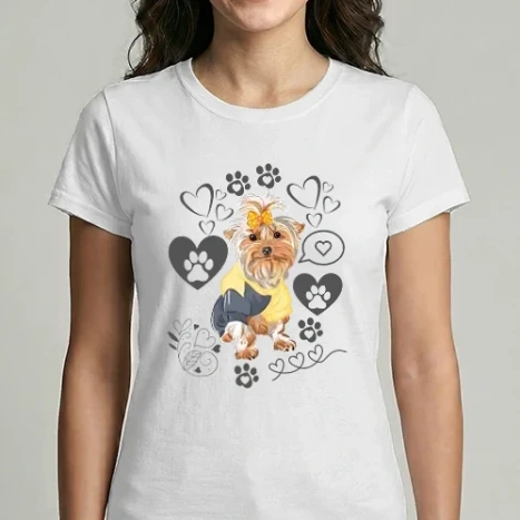 Női Imperial póló - Yorkshire Terrier