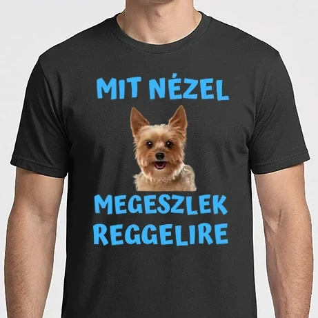 Férfi Imperial póló - Mit nézel megeszlek reggelire