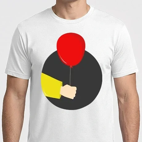 Férfi Imperial póló - IT piros lufi | FakultatívDesign
