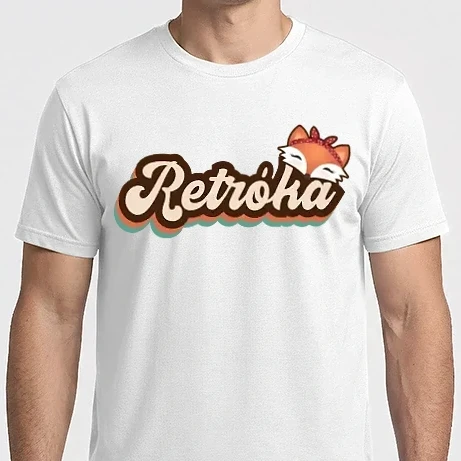 Férfi Imperial póló - Retróka (black_xs twitch)
