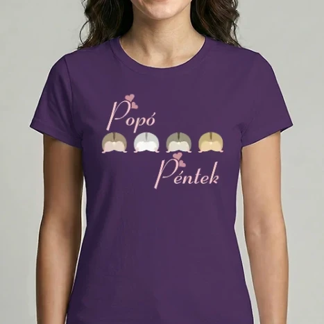 Női Imperial póló - Popó péntek