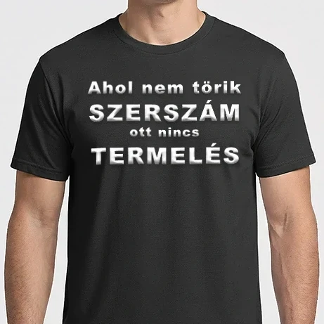 Férfi Imperial póló - Termelés