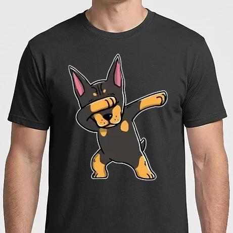 Férfi Imperial póló - Doberman Dab