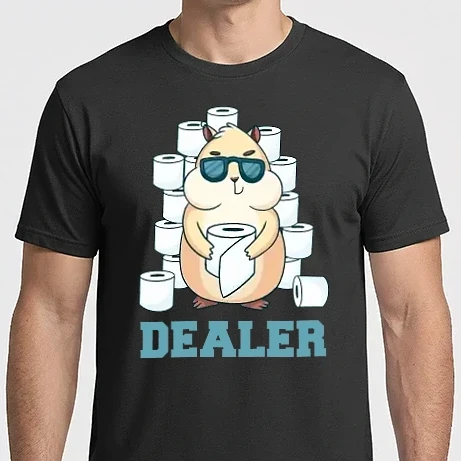 Férfi Imperial póló - WC papír Dealer