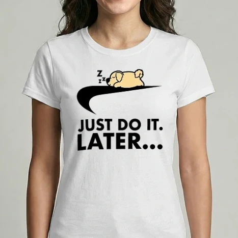 Női Imperial póló - Just Do it Golden retriever