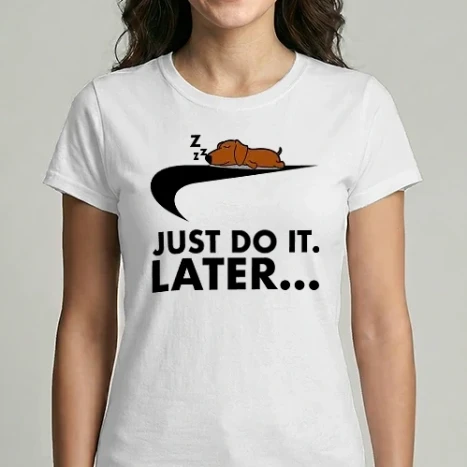 Női Imperial póló - Just do it Dachshund
