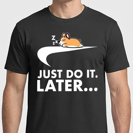 Férfi Imperial póló - Just Do it Corgie