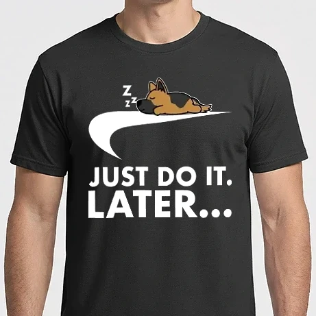 Férfi Imperial póló - Just Do it German Shepherd