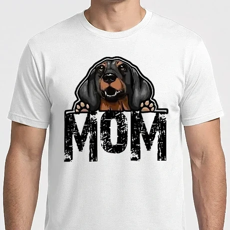 Férfi Imperial póló - Dachshund Mom