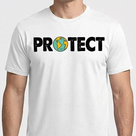 Férfi Imperial póló - Protect earth 