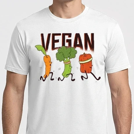 Férfi Imperial póló - Vegán Zöldségek