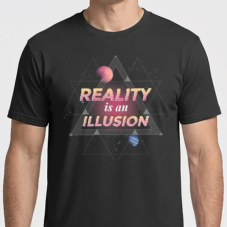 Férfi Imperial póló - Reality is an Illusion