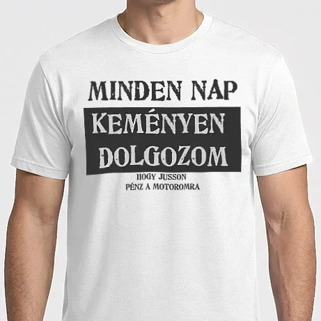 Férfi Imperial póló - dolgozom