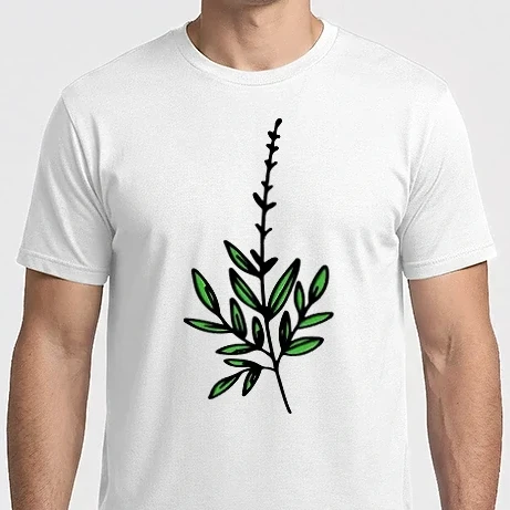 Férfi Imperial póló - virág-002