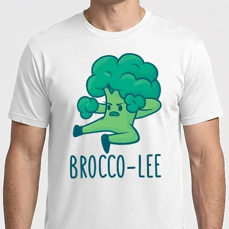 Férfi Imperial póló - Brocco-Lee - Brokkoli Karate
