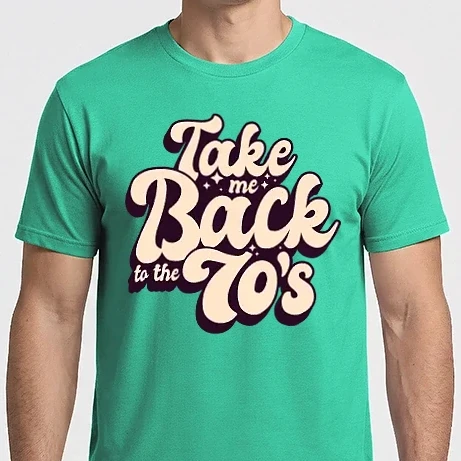 Férfi Imperial póló - Retro - Take me back to the 70's 