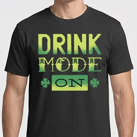 Férfi Imperial póló - Drink mode on - Ivás mód beindítva