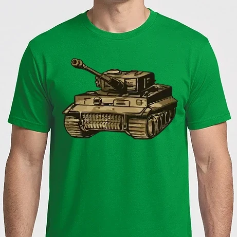 Férfi Imperial póló - Panzer tank