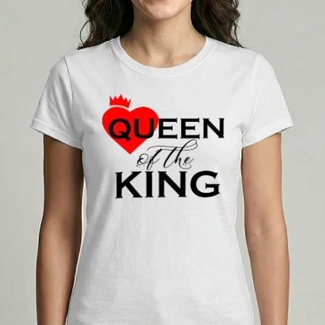 Női Imperial póló - Queen of the King