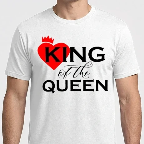 Férfi Imperial póló - King of the Queen