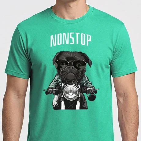 Férfi Imperial póló - Motoros mopsz